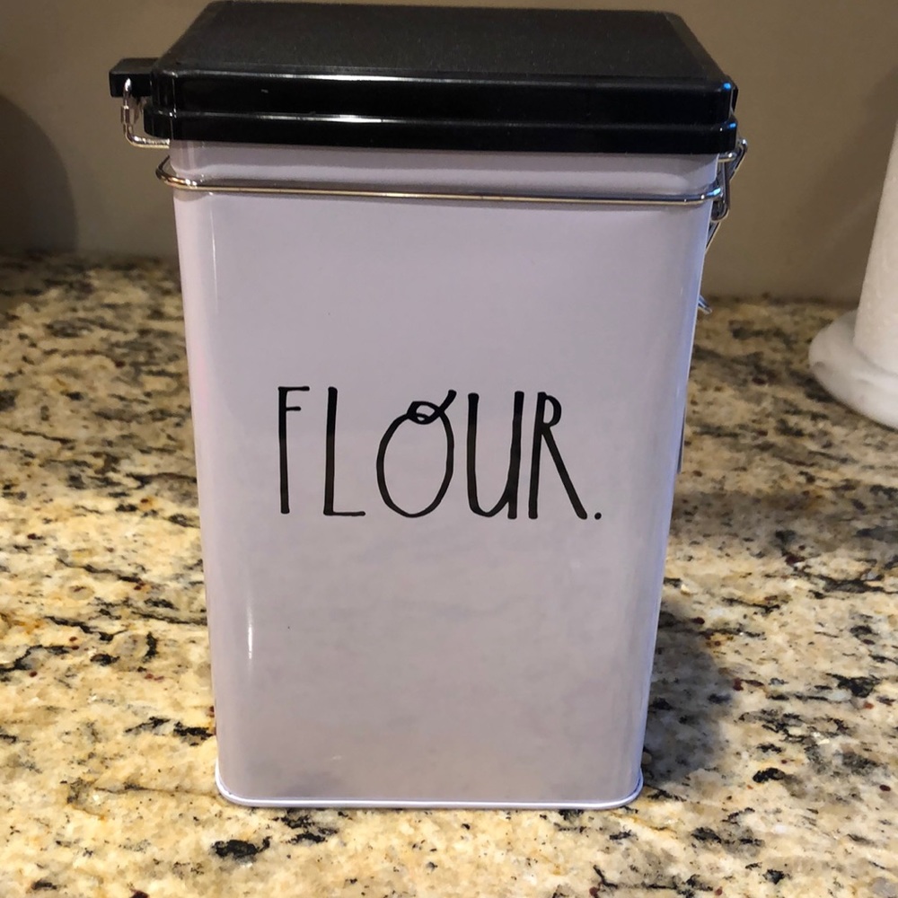 Rae Dunn Flour Tin Canister